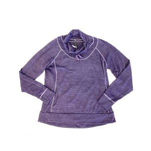 Kuhl Sweater Womens Size XL Purple Cowl Neck